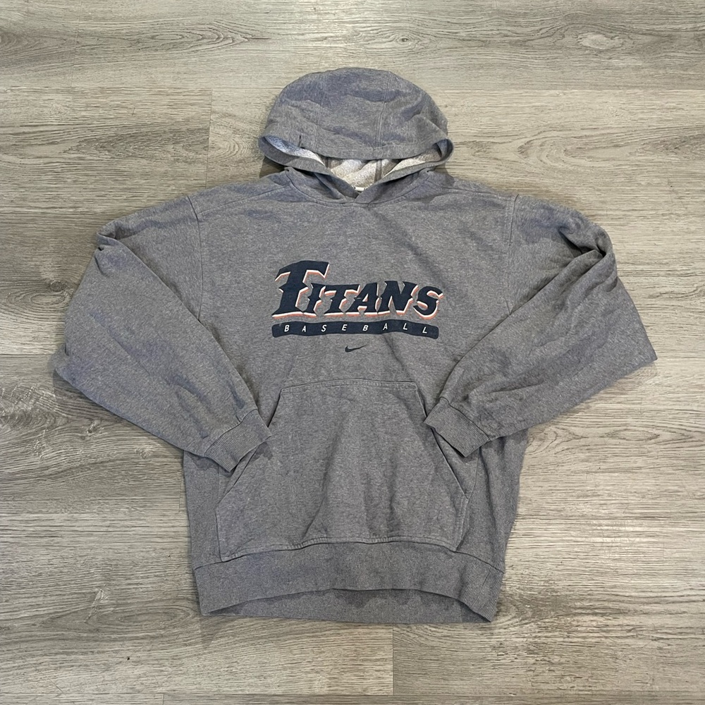 Nike Gray Sweatshirt Hoodie Casual Comfort